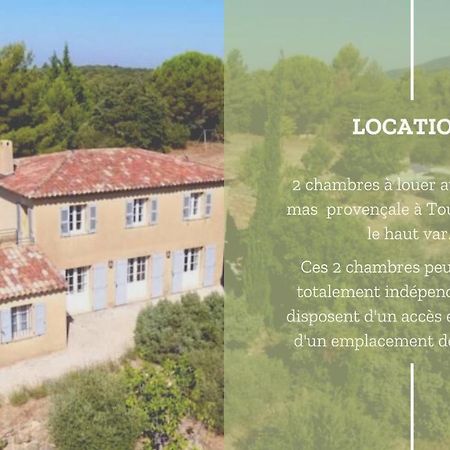 Chambres En Campagne Tourtour Exterior photo