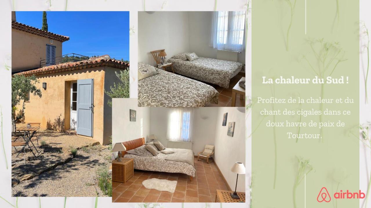 Chambres En Campagne Tourtour Exterior photo