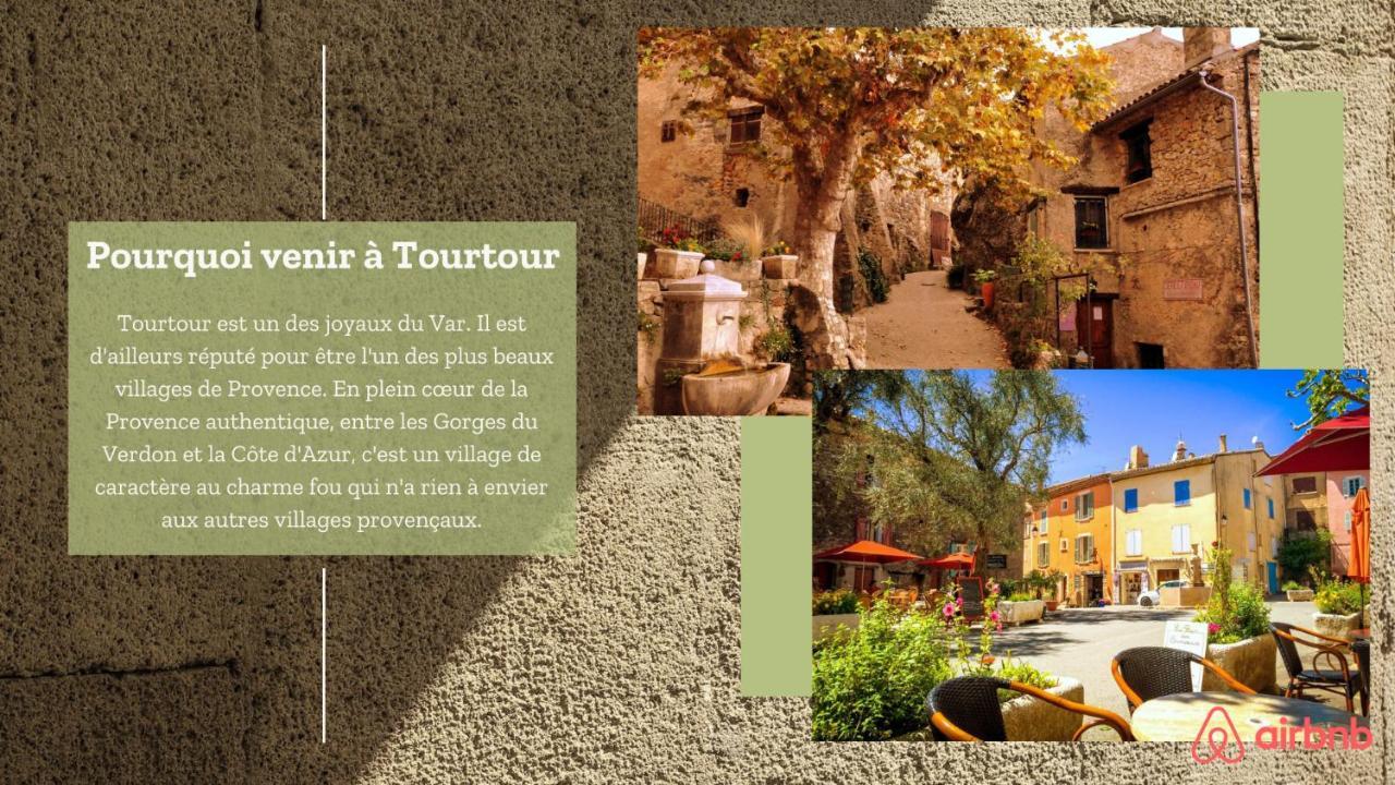 Chambres En Campagne Tourtour Exterior photo